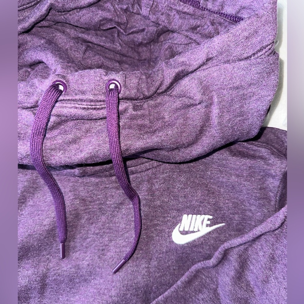 Nike Women's Funnel-Neck Fleece Pullover Hoodie